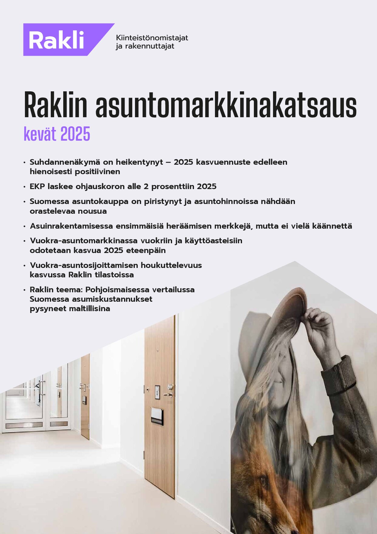 Raklin asuntomarkkinakatsaus, kevät 2025