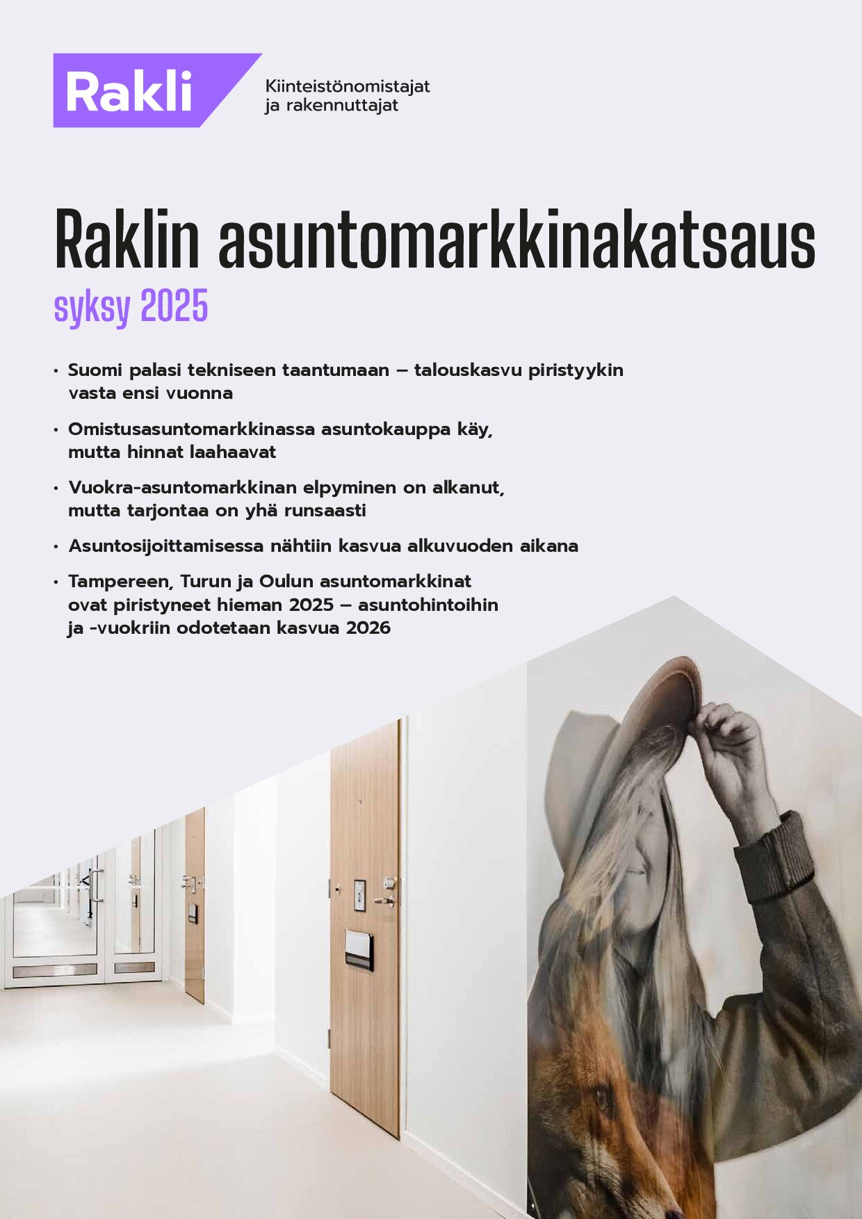 Raklin asuntomarkkinakatsaus, syksy 2025